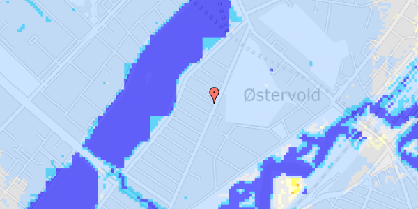 Ekstrem regn på Voldmestergade 3