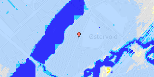 Ekstrem regn på Voldmestergade 4