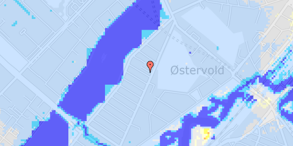 Ekstrem regn på Voldmestergade 6