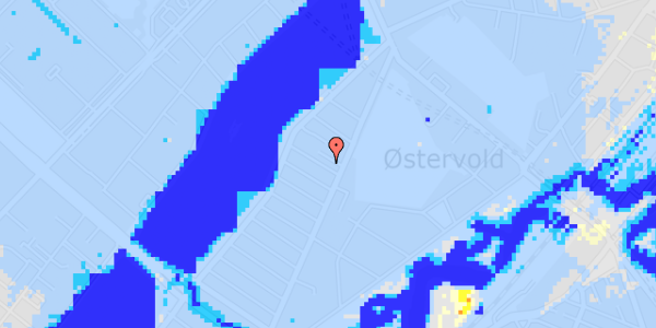 Ekstrem regn på Voldmestergade 8