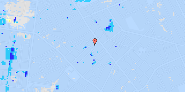 Ekstrem regn på Ølandsgade 6, 2. th