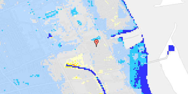 Ekstrem regn på Øresund Parkvej 2, 2. th