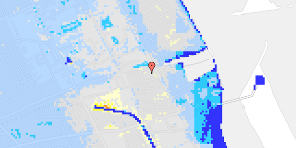 Ekstrem regn på Øresund Parkvej 3, 4. th