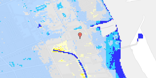 Ekstrem regn på Øresund Parkvej 8, st. tv