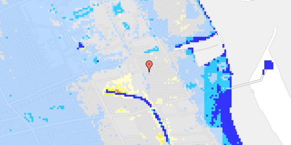 Ekstrem regn på Øresund Parkvej 12, st. th