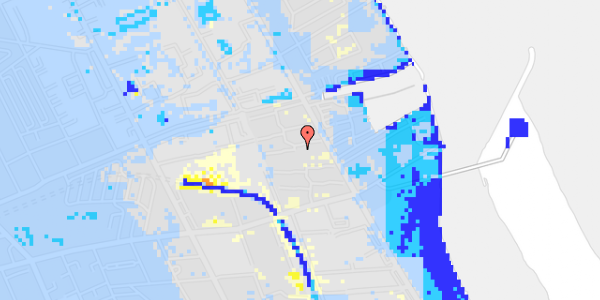 Ekstrem regn på Øresund Parkvej 15, 1. tv