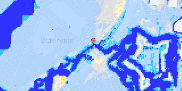 Ekstrem regn på Østbanegade 1, 3. 