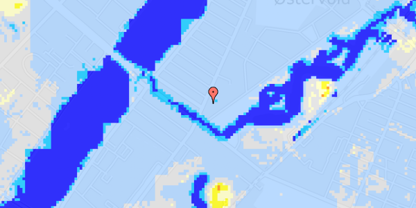 Ekstrem regn på Øster Farimagsgade 10, 2. th