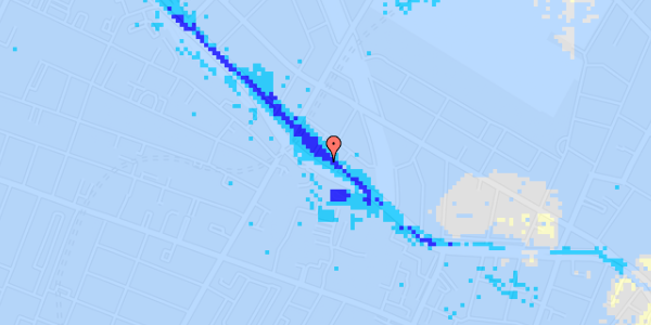 Ekstrem regn på Ågade 102, st. th