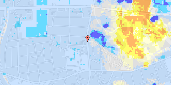 Ekstrem regn på Aurikelvej 4, 2. th