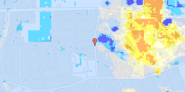 Ekstrem regn på Aurikelvej 6, 1. th