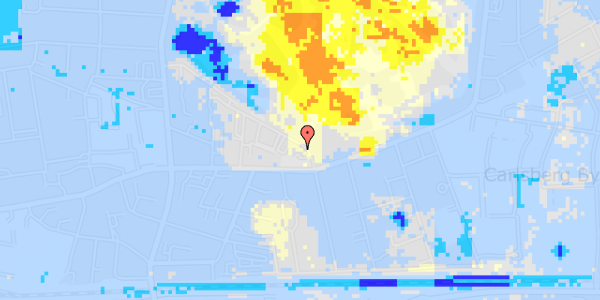 Ekstrem regn på Bag Søndermarken 3, 3. th