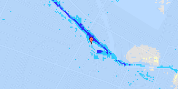 Ekstrem regn på Falkoner Alle 126, 4. th