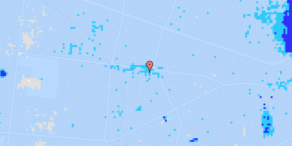 Ekstrem regn på Frederiksberg Alle 27A, st. th