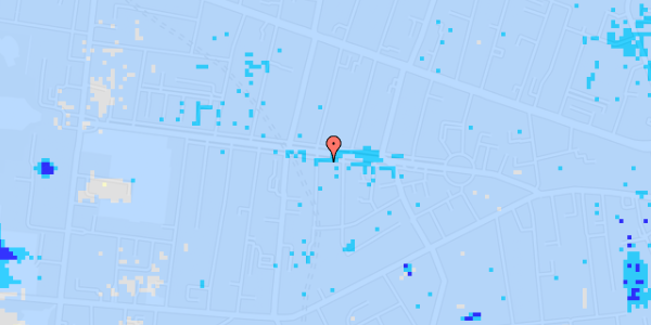 Ekstrem regn på Frederiksberg Alle 37, st. th