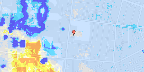 Ekstrem regn på Pile Alle 7F, st. th