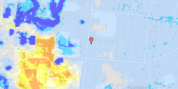 Ekstrem regn på Pile Alle 17A, 2. th