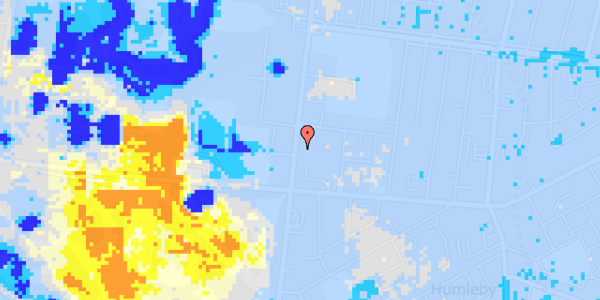 Ekstrem regn på Pile Alle 17B, 4. th