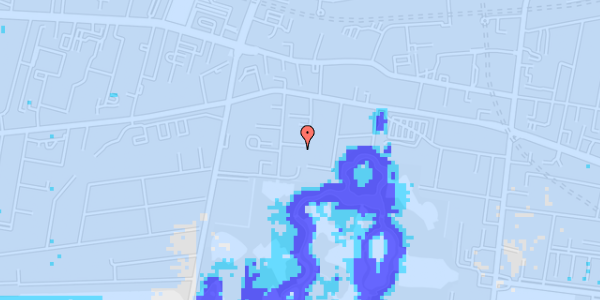 Ekstrem regn på Porcelænshaven 5A, st. th