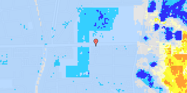 Ekstrem regn på Roskildevej 53, st. 4