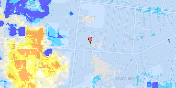 Ekstrem regn på Schlegels Alle 3, 4. tv