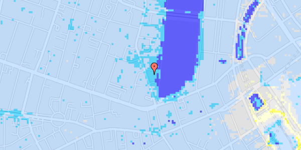 Ekstrem regn på Vodroffsvej 6B