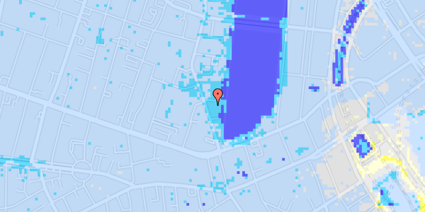 Ekstrem regn på Vodroffsvej 6C