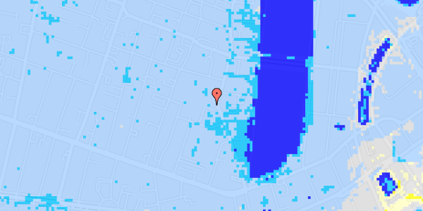 Ekstrem regn på Vodroffsvej 23, 4. 2