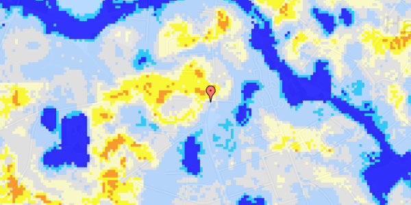 Ekstrem regn på Bakkehegnet 1