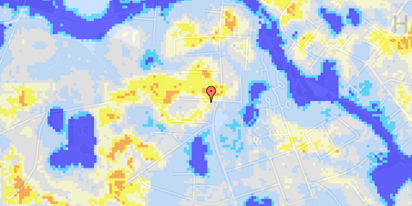 Ekstrem regn på Bakkehegnet 3