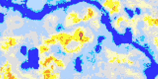 Ekstrem regn på Bakkehegnet 8