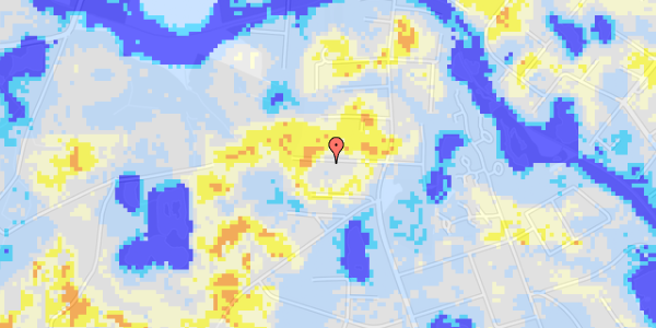 Ekstrem regn på Bakkehegnet 9