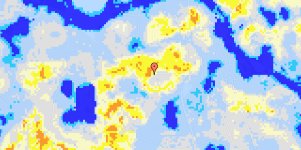 Ekstrem regn på Bakkehegnet 13