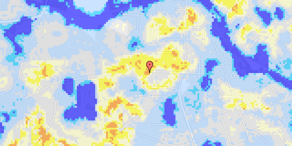 Ekstrem regn på Bakkehegnet 15