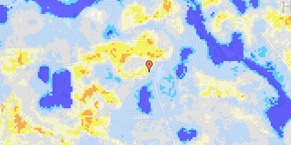 Ekstrem regn på Damsagervej 4