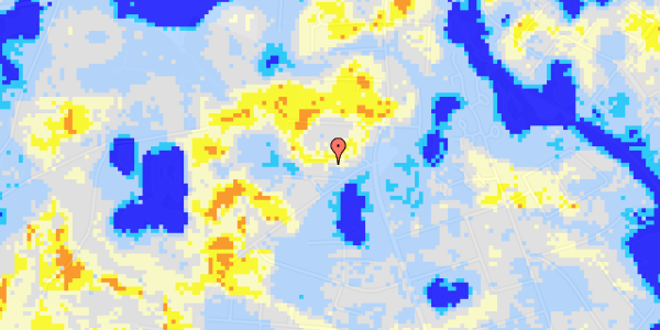 Ekstrem regn på Damsagervej 7