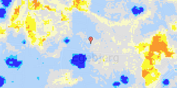 Ekstrem regn på Dyndsagervej 8