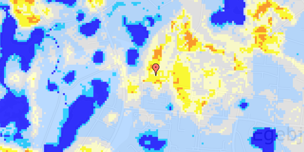 Ekstrem regn på Egebjerghuse 35