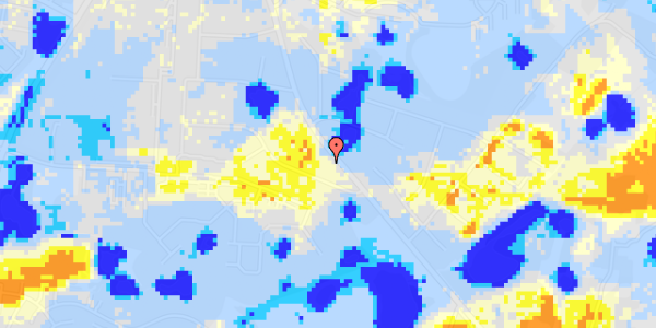 Ekstrem regn på Jonstrupvej 201