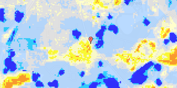 Ekstrem regn på Jonstrupvej 207