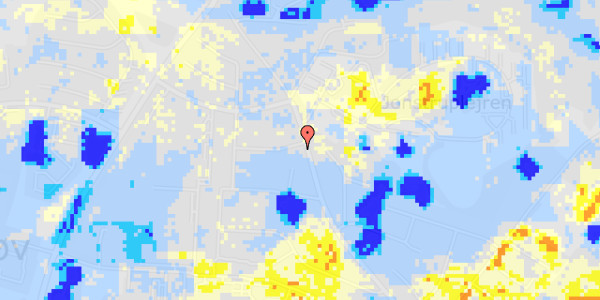 Ekstrem regn på Jonstrupvej 225