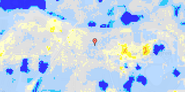 Ekstrem regn på Jonstrupvej 241A