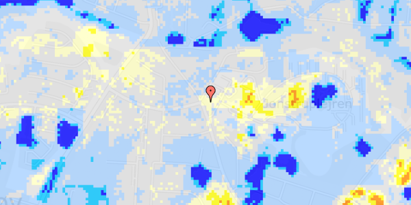 Ekstrem regn på Jonstrupvej 242