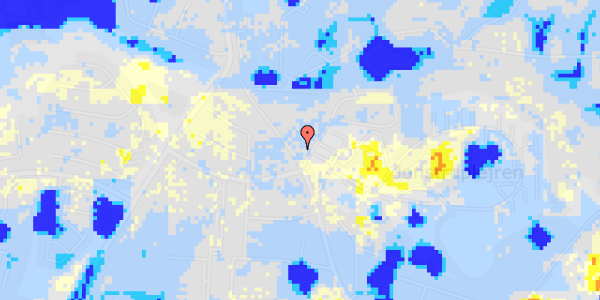 Ekstrem regn på Jonstrupvej 244A