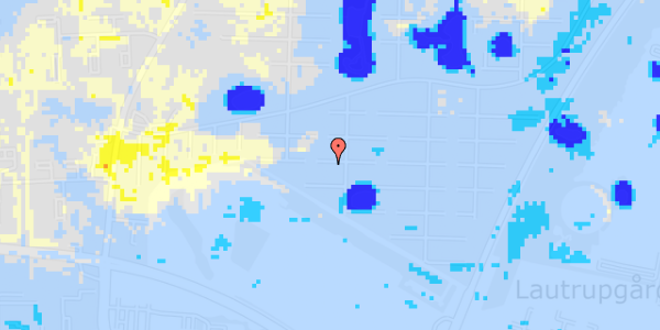 Ekstrem regn på Kai Hoffmanns Alle 26