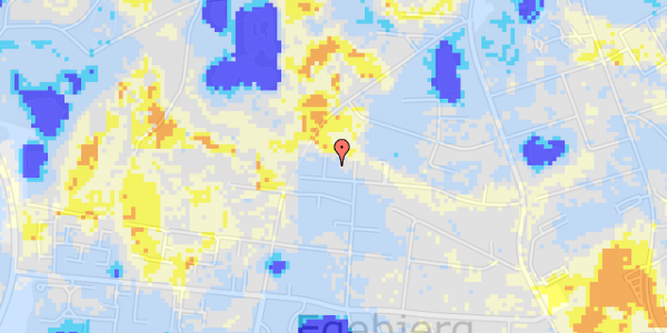 Ekstrem regn på Kastebjergvej 11