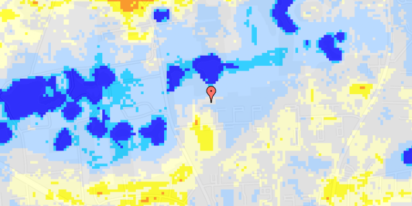 Ekstrem regn på Lammets Kvarter 21