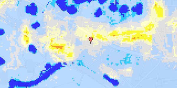 Ekstrem regn på Lindbjergvej 8B