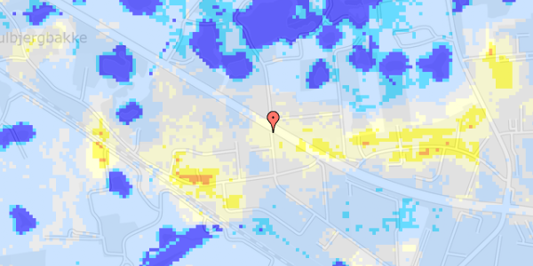 Ekstrem regn på Lindbjergvej 18