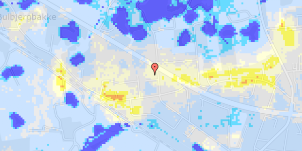 Ekstrem regn på Lindbjergvej 20